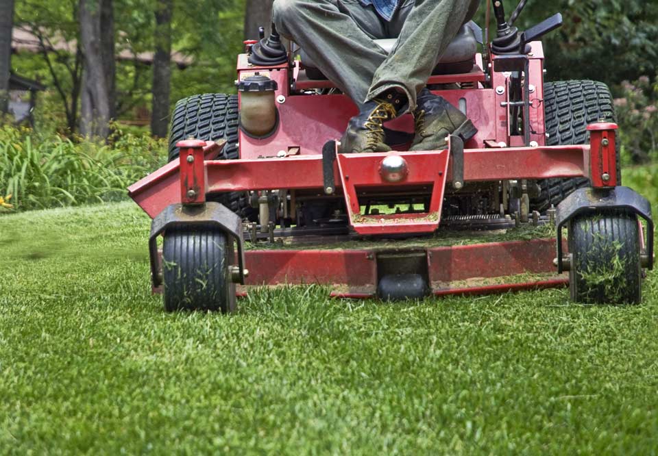 Lawn mowing